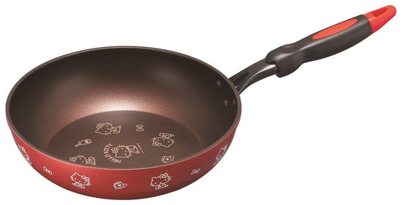 Skater AFP26 IH Hello Kitty Diamond Coated Frying Pan, 10.2 inches (26 cm), Sanrio