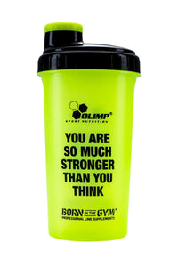 Muscle Training Sports OLIMP SPORT NUTRITION Olympic Shaker Neon Yellow 23.7 fl oz (700 ml) x 1