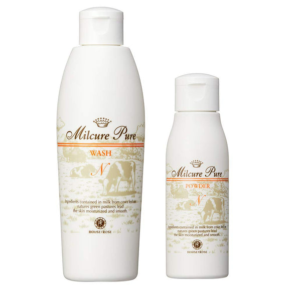 HOUSE OF ROSE MILKURE PURE WASH & POWDER/FACE CLEANSER