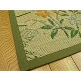 Ikusa Flower Mat "Water Flow" Edoma 6 Tatami Mat (Approx. 103.2 x 13.8 inches (261 x 352 cm)