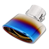 Yours Nissan Note E13 Titanium Style Muffler Cutter, 1 Piece, Fall Prevent, Stainless Steel, S