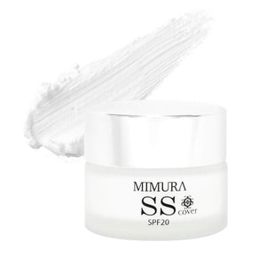 MIMURA "Smooth Skin Cover 20g SS Cover" Makeup Base, Moisturizing, Sunscreen, Pore Cover, No Collapse, Shine Prevention, UV, Waterproof, Makeup, No Fragrance, No Additives, Made in Japan