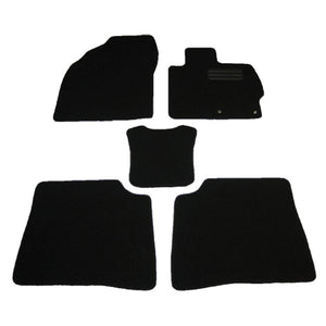 CUORE CAR MAT, FLOOR MAT, TOYOTA PRIUS 30 Series, Later Models, Black, Made in Japan, Non-Slip Shape, Car Mat