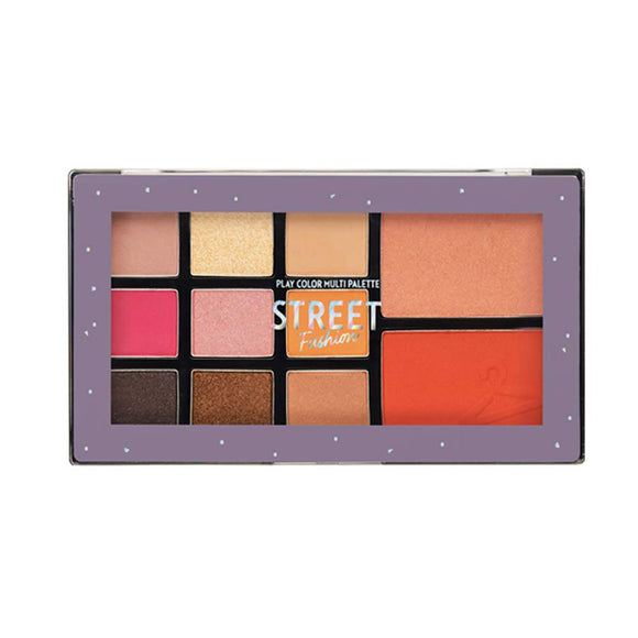 ETUDE Play Color Multi Palette Street Fashion [Eye Shadow, Eye Shadow Palette, Palette, Cheek, Highlight] 1