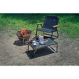 CAPTAIN STAG UL-4001/UL-4002/UC-573 Field Rack, Folding Rack, Width 23.6 x Depth 13.8 x Height 9.1 inches (600 x 350 x 230 mm), Load Capacity: 66.6 lbs (30 kg), Stackable