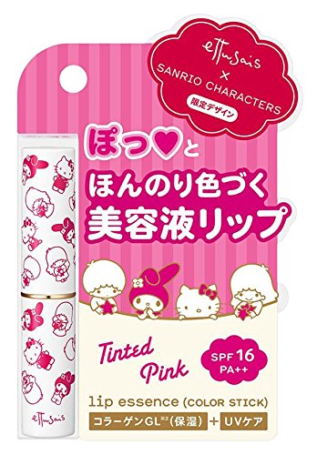 Ettusais Lip Essence (Color Stick) Sanrio Collaboration Package PK (Pink) SPF16/PA++