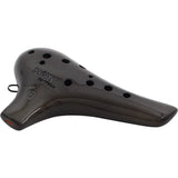 NIGHT by Noble Ocarina Soprano Ceramic Metal Black