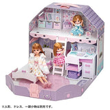 Takara Tomy, Licca TAKARA TOMY Licca-chan with Loft Dress-Up Doll, Play House, Toy, Ages 3 and Up, Pass Toy Safety Standards, ST Mark Certified