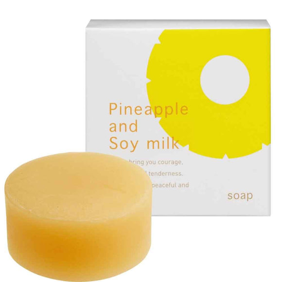 [Suzuki Herb Laboratory] Pineapple Soy Milk Soap 100g