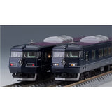 TOMIX 98714 N Gauge 117-7000 Series WEST EXPRESS Galaxy 6 Car Set Railway Model Train Navy Blue