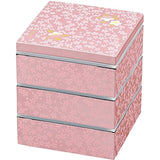 Masaha Heavy Box Chiyo Uno Yamato 3-Tier 5.0 with Seal Miyazakura Pink