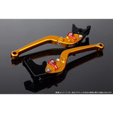 SSK Adjust Lever Standard Available Lever body Color: Mat Gold Adjuster Color: Mat Red CB1000R SC60 CBR1000RR SC57 2004-2007 LVAM011GD-RD
