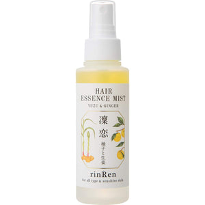 rinRen Hair Essence Mist Treatment Yuzu & Ginger 100ml