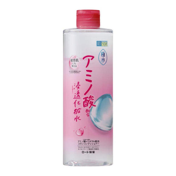 Hadalabo Kyokusui 2 types of amino acids x 6 types of minerals x nano mineral hyaluronic acid penetration lotion 400mL