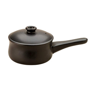 kenkou One Hand Pot (Black) (Small)