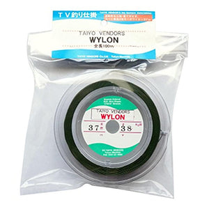 Taiyo Vendors Harris Ocean Wylon Seaweed Wire 32.8 ft (100 m) #37s No. 14 98.8 lbs (38 kg), 37 Pieces