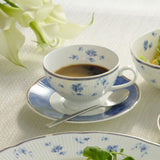 Narumi 41631-33330 Cup & Saucer, Chansonet, Teacup & Saucer, 5 Guests, 7.8 fl oz (220 cc)