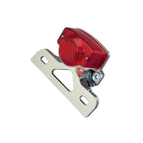 POSH 296436 Tail Lamp, Standard Type, Plated Stay/Red Lens, APE 50-2007
