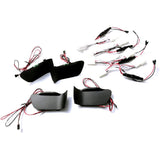 Toyota C-HR LED Inside Door Handle Ambient-free coupler on lighting turquoise TQS