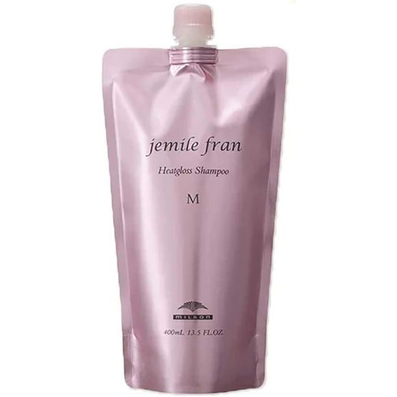 jemile fran Milbon Jemile Fran Heat Gloss M Shampoo 400ml Refill