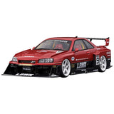 Ignition Model IG2706 LB-ER34 Super Silhouette SKYLINE Red/Black #9 Finished Product