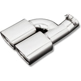 YOURS (Yuouss): C-HR CHR Late Muffler Cutter Type 2 2 bottles and Fall Prevents Stainless Steel Custom Parts Accessory Dressing TOYOTA Toyota Toyota Y25-2806 [2] S