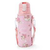 Sanrio S-883352 My Melody Stainless Steel Bottle with Cover, 16.1 fl oz (470 ml)