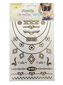 Jumily Color Metal Tattoo Sticker 02