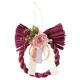 Headz Corporation Spring Shime Rope Ornament, 6 (3 Pieces), Red, W9.8 x H11.4 inches (250 x 290 mm), GS-SM6 3 Pieces