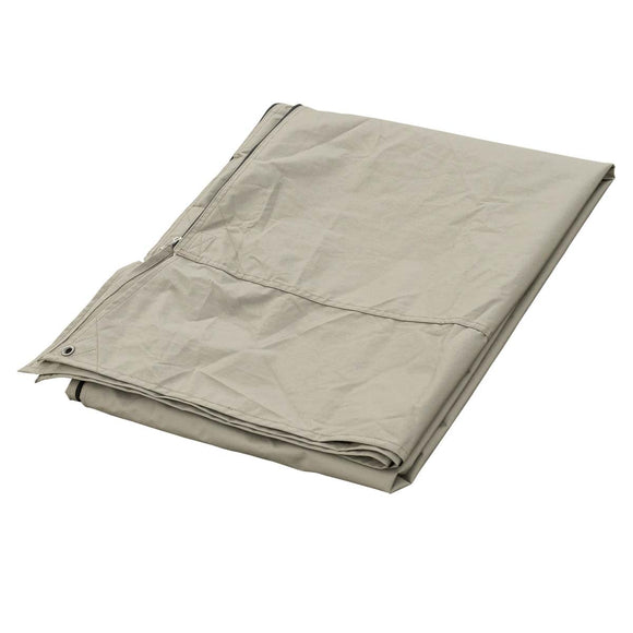 FIELDOOR Pap Tent 320/Pap Tent 450 Forter Medicine T/C Khaki Polycotton Space Expansion Elephant Hidden Wind Wind Wind Full Close Security Countermeasures Mounting Easy Bonfire Turelical Blame -Rardcellation Shaping Solo Solor Tent Military Peg 6