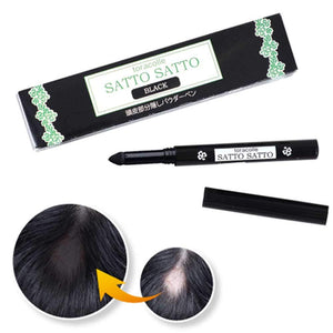 Hidden Scalp Powder Pen SatSat Thinning Hair Alopecia areata Concealed Hair Foundation (Black) *Not suitable for wide areas