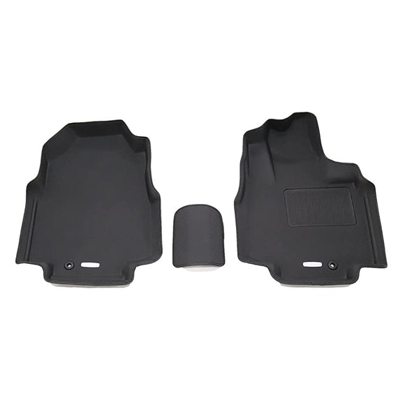 [9abas6300K] Clazzio Floor Mat, 3D Type, Front Only, Spacia/Spacia Custom/Spacia Gear, H30/12 Onward, New Rubber Type, Black as-6300