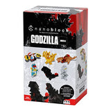 Kawada NBMC12S Nanoblock Mini Nano Godzilla 1 Box 6 Pieces, 6 Types in Total