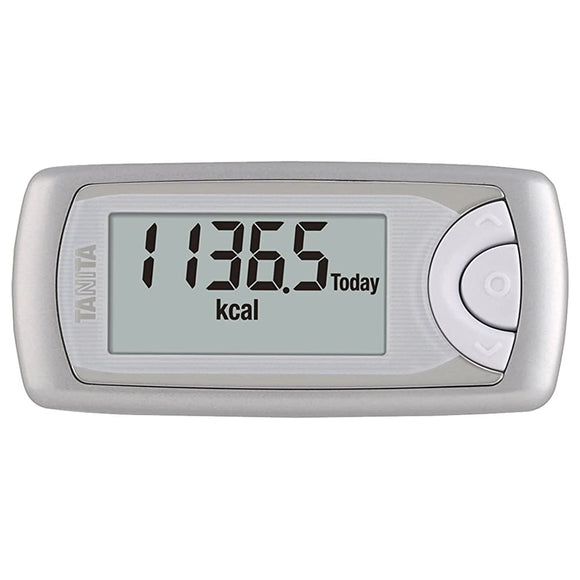 Tanita AM-161 SV Pedometer, Activity Meter, Silver, Smartphone Linkage