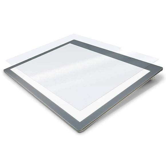 A2-450-01, Made in Japan, Thin 0.4 inch (10 mm), 7 Levels of Dimming, A2 Size LED, Thin Treviewer Tracing Stand, 3 Levels of Tilt, Protective Sheet Included