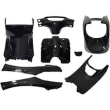 Bike Parts Center (BIKE PARTS CENTER) Inner cowl set 8 -piece set Interior Black Black Painted Honda Live painted DIO/ZX AF34/AF35 2 Type 302573