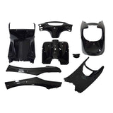 BIKE PARTS CENTER 302574 INNER COWL SET FOR LIVE DIO/ZX 8-Piece Set, Interior, White, Painted, Honda Live Dio/ZX AF34/AF35 Type 2