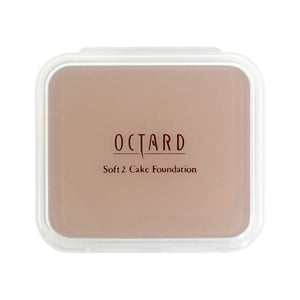 Powder foundation soft 2 cake 744 natural refill 10g (foundation standard color) [octard]