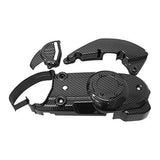 BIKE PARTS CENTER 303062 SUZUKI Address V125/G (CF46A) CRANKCASE COVER SET OF 3, CARBON TONE