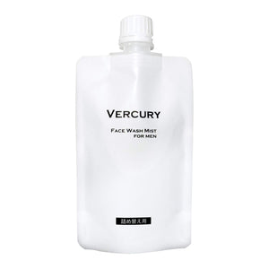 VERCURY VERCURY mist face wash refill for men 90ml about 1 month [face wash darkening pore care rough skin shiny sticky nose]