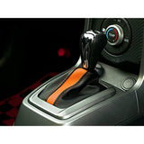 VENUS (Venus) G'BASE (Ge base) Design Shift Boots Daihatsu Copen LA400K CVT (AT) Car only Black Leather x Orange Line GSB-011