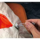 Rough & Road RR5955 Motorcycle Down Shruff, 600FP, Cool Gray/Orange, 82.7 X 27.6 Inches (210 x 70 cm)