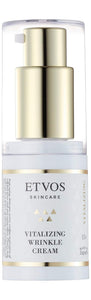 ETVOS Vitalizing Wrinkle Cream 15g [Eye cream that makes dry fine wrinkles inconspicuous] (Efficacy evaluation tested) Stem cell extract Aging care