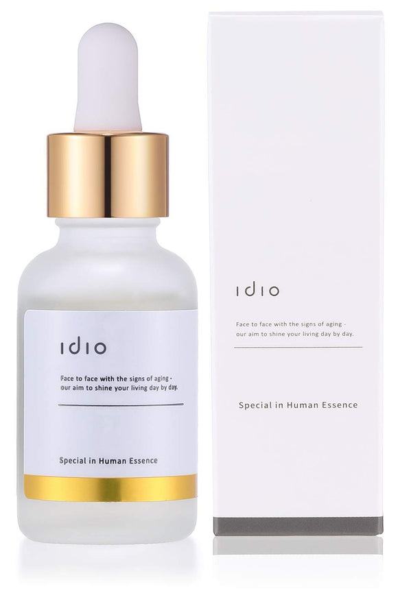 idio Human Stem Cell Essence CICA Smile Line Ceramide EGF Vitamin C Derivative APPS Unscented Made in Japan