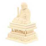 Wooden sculpture BUDDHA Nichiren SAINTS statue 2.0 Dimension Hinoki 15131