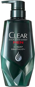 Clear for men total care scalp shampoo pump 350g