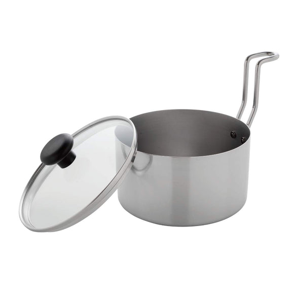 A-77078 Pot, 5.5 inches (14 cm), Single Person Stainless Steel, Frying, Petito-To-Pot, 5.5 inches (14 cm)