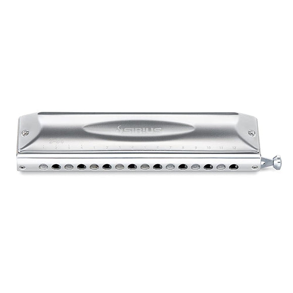 SUZUKI S-64C Sirius Series Chromatic Harmonica Long Stroke