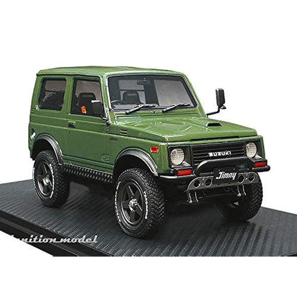 ignition model IG1718 Suzuki Jimny (JA11) Green Finished Product 