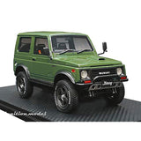 ignition model IG1718 Suzuki Jimny (JA11) Green Finished Product